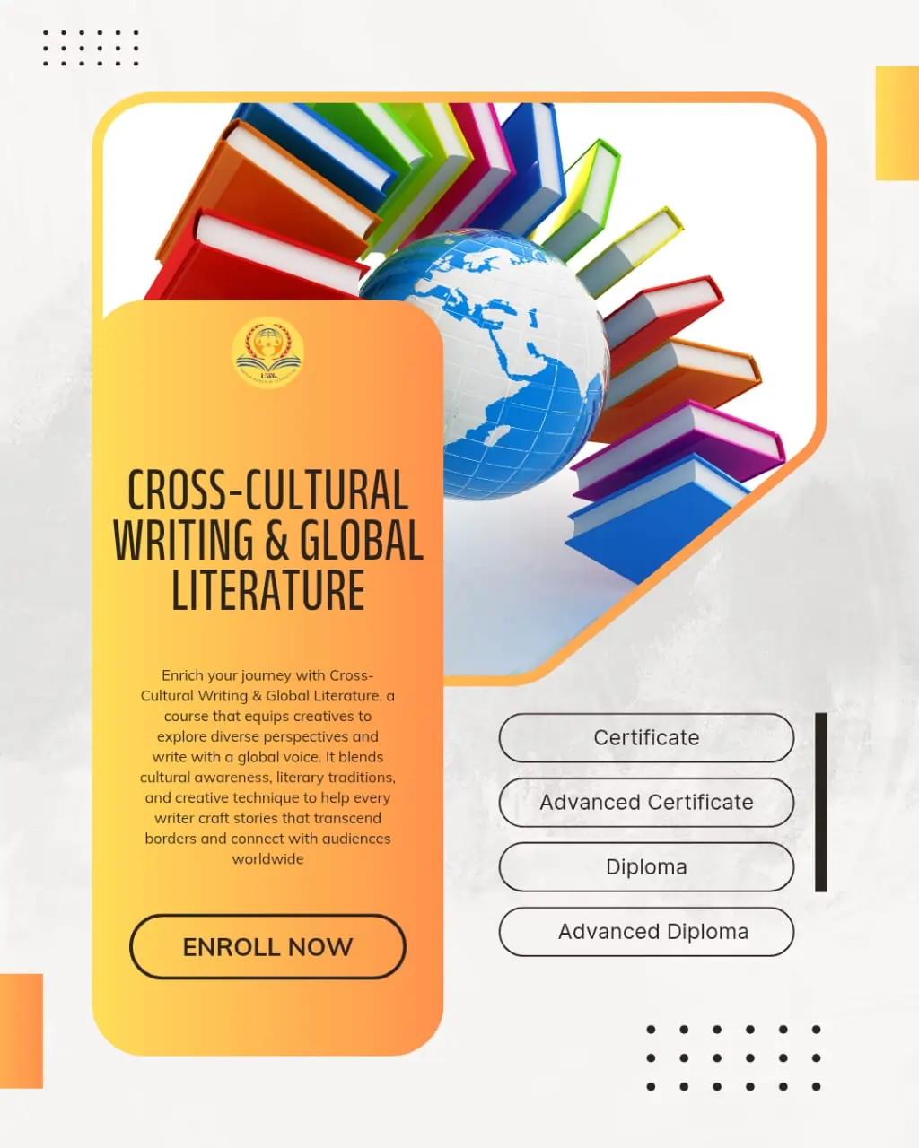 Cross-Cultural Writing & Global Literature