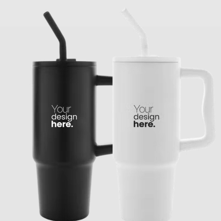 UWL DEE Recycled Tumbler with straw