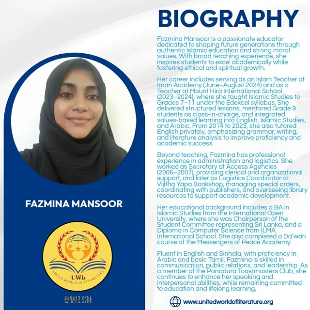 FAZMINA MANSOOR