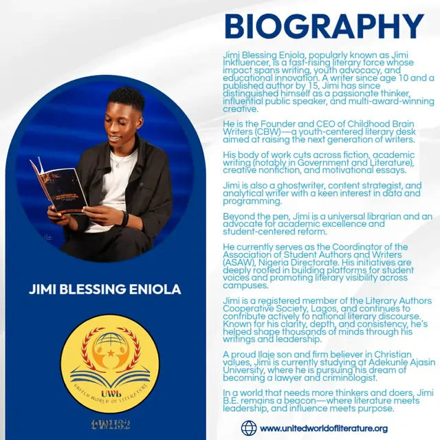 JIMI BLESSING ENIOLA